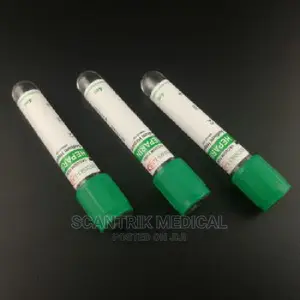 Green Heparin Vacuum Tube