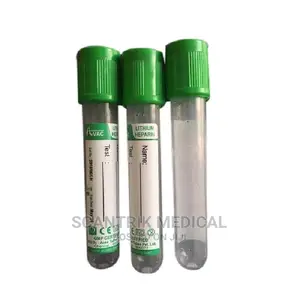 Lithium Heparin-13 X 75 Mm , Plastic Vacuum Blood Collection