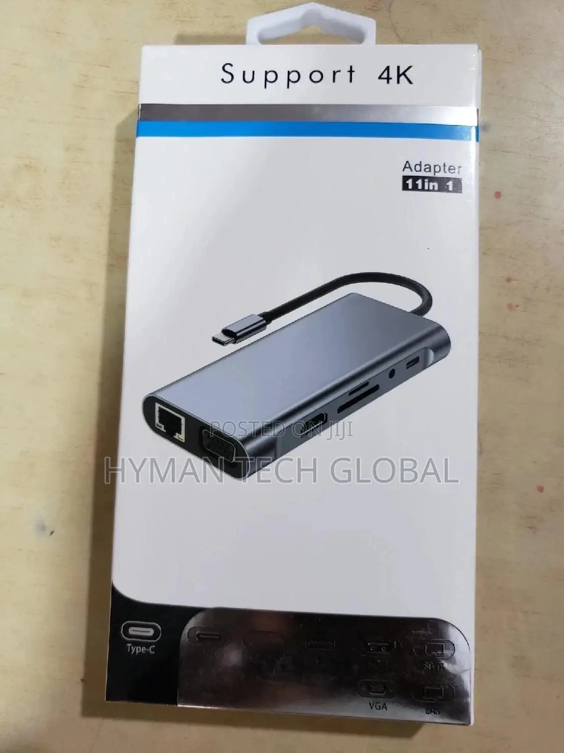 USB Type C 11 in 1 Docking Station Adapter