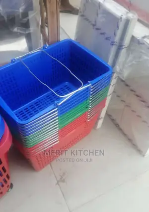 Plastic Supermarket Basket