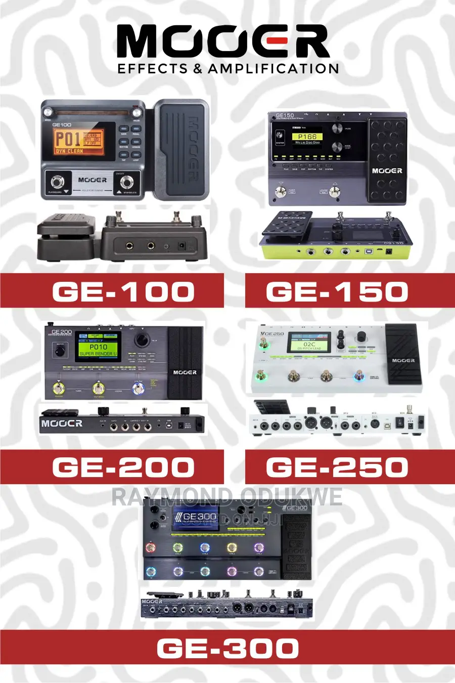Professional Multi Guitar Effects Processor