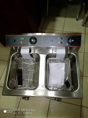Double Electric Fryer. 