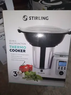 Stirling 10 in 1 Multifunction Thermo Cooker and Yam Pounder