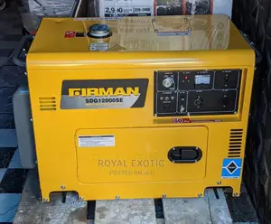 10kva Firman DIESEL Soundproof Generator 100%Coppa.