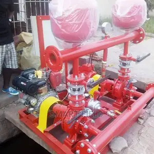 Fire Hydrant Pump Diesel Engine Drive One Duty One Standby