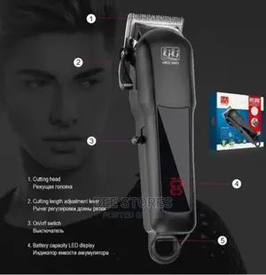 Kiki New Gain Rechargeable Clipper -NG-888B