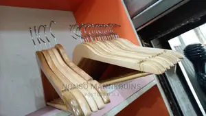 Clothes Wooden Hangers Display