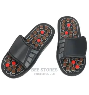 Acupressure Massage Slipper Foot Massager Jade Stone