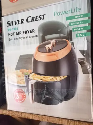 Silvercrest Hot Airfryer 5.5litres. PD-1901. 2000W.