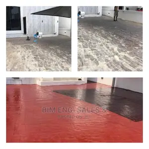 Before and After of Polishing Concrete Painting Sealant