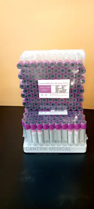 Safelab - Non Vacuum Blood Collection K3 EDTA Tube-