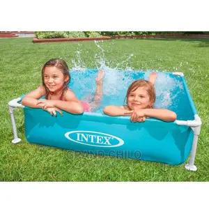 Intex 57173 Mini Frame Square Pool for Children and Dogs