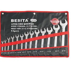 Besita 6216 13 Pcs Metric Open End Wrench Set