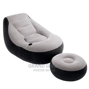 Intex Ultra Lounge Inflatable Chair With Footrest