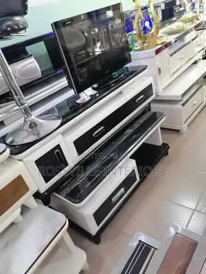 Tv Shelf and Centre Table With Drawers