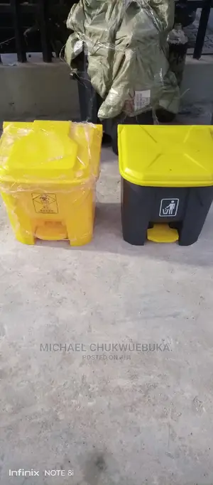 30 Liters Plastic Pedal Bin
