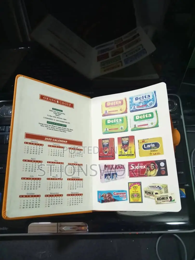 2027 Branded Diary and Note Pad