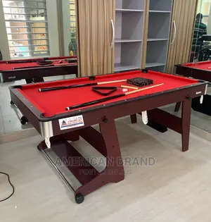 Foldable 6feet Snooker Board With Complete Accessories
