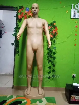 Male Full Body Plastic Display Non Detachable Mannequin
