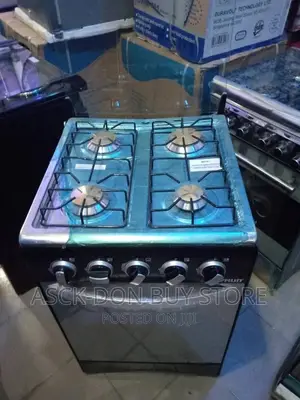 Sykrun 4burner Gas With Oven, Quality Product 2year Warranty