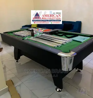 7feet/8feet Double Accessories Snooker Pool (Brand New