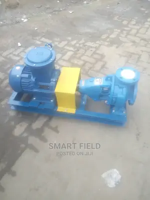 End-Suction Centrifugal Transfer Pump Coupled on a Base