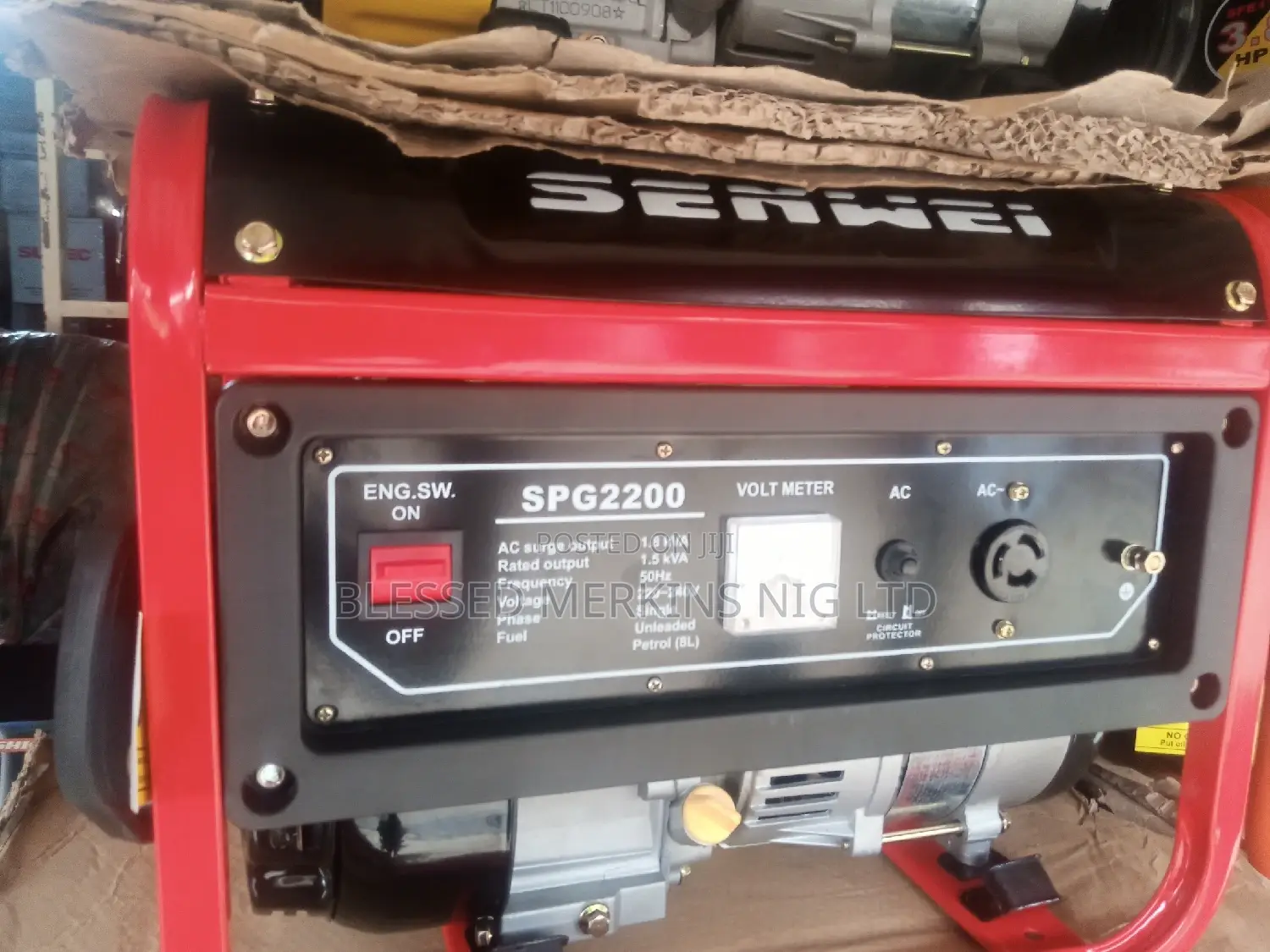 Senwei Petrol Generator Manually Start