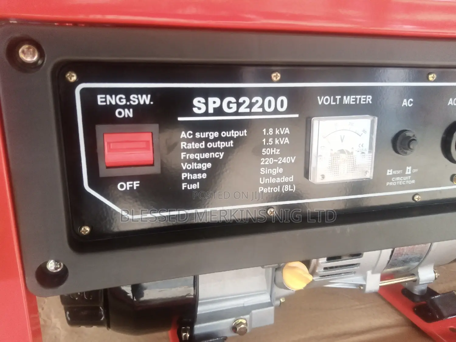 Senwei Petrol Generator Manually Start