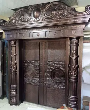 5ft:Real Casted Bulletproof Security Doorwith ARK AND PILLAR