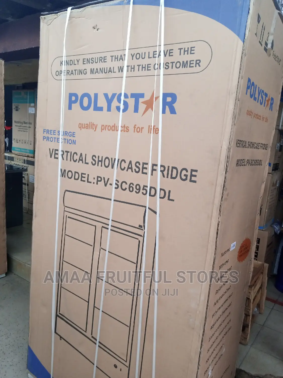 Polyester Side by Side Show Case