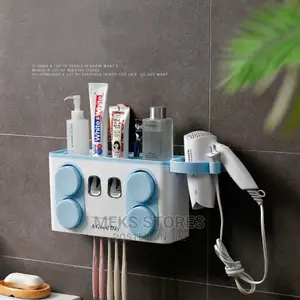 Multifunctional Toothbrush Rack