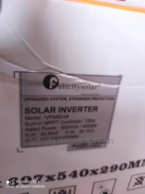 5kva Felicity Hybrid Inbuilt 120a Controller