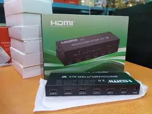 4 in 1 Output HDMI Splitter Audio Video Distributor Box