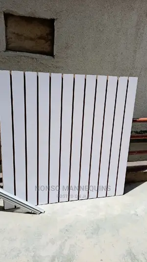 4 Feets By 4 Feets MDF Multi Purpose Slat Wall Boards Displa