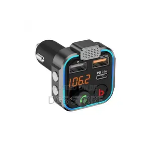 Porodo Smart Car Charger Fm Transmitter 24w