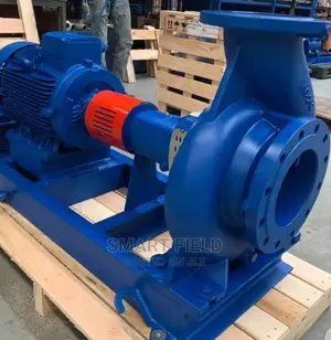 KSB Centrifugal Transfer Pump Coupled With Electric Motor