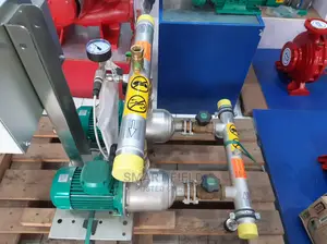 Wilo Booster Pump Set Coupled With Control Panel