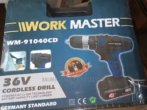 Workmaster Cordless Drill Screw Machine 36volt
