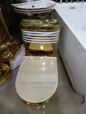 Gold Plated Vintage Water Closets