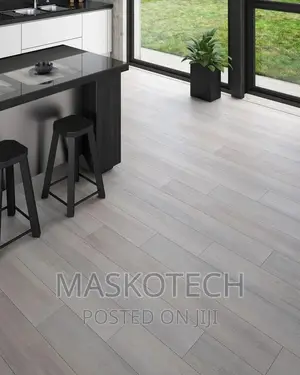 Wooden Floor Installation And Wallpaper
