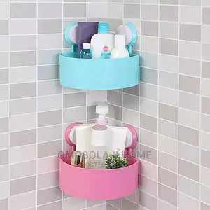 One Piece Bathroom Triangular Shelf