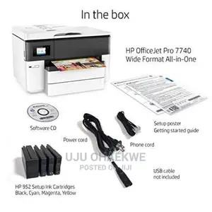 HP Officejet Pro 7740 Wide Format All-in-One Printer