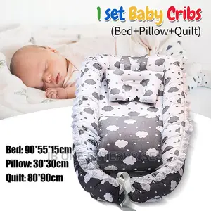 Sleeping Nest Baby Crib Bed Foldable Newborn Bionic Bed
