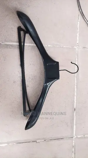 Plastic Black Suit Hangers