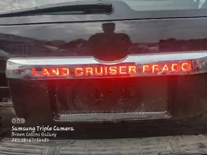 Boot Chrome With LED Lights 2018-2021 Prado