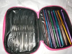 12 -22 Pin Aluminum Crochet Knitting Hook