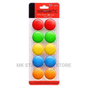 30mm and 40mm Coloured Magnet for Whiteboard 10pcs