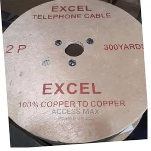 Intercom Wire Copper 2 Pairs Telephone Cable (4 Core)By 300