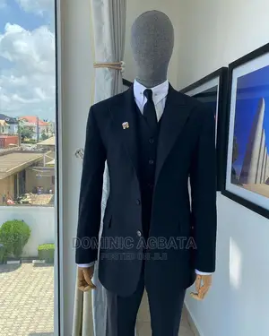 Charcoal Black Suit