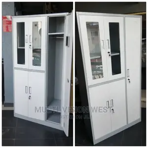 Metal Wardrobe With Shelves